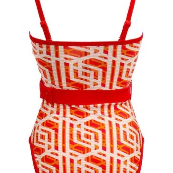 ☀️SUMMER SALE!☀️ POUR MOI CASABLANCA BELTED CONTROL SWIMSUIT - BNWT - SIZE 14US - Picture 4 of 4